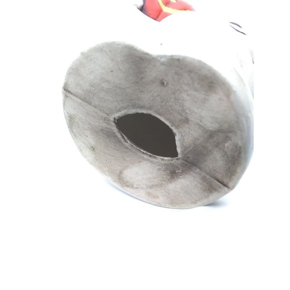 Vtg. Hobbyist ghost carrying jack o lantern pumpkin 6" figure - Picture 9 of 12